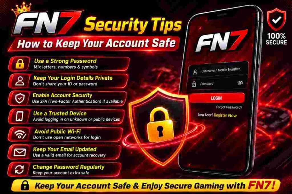 FN7 Game App Security Tips – How to Keep Your Account Safe